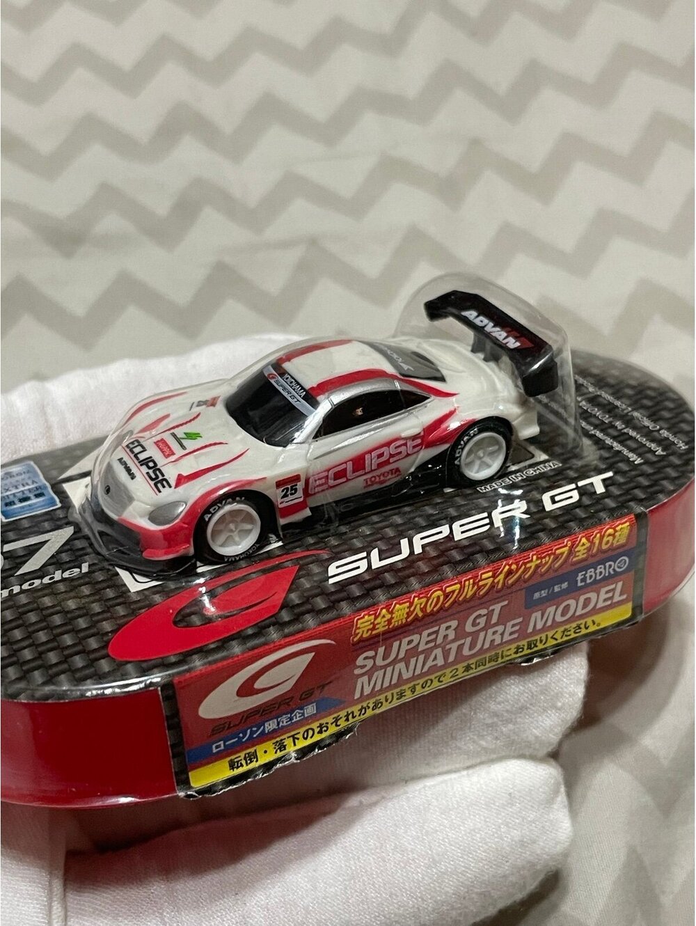 Lexus Sc430 Eclipse Advan Diecast 1:80 Ebbro Japan Excl Super GT